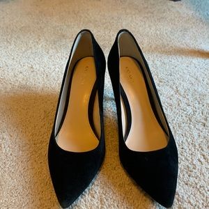 Coach Black Suede Pumps